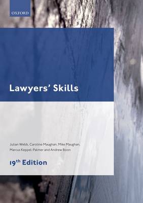 Lawyers' Skills 19th edition