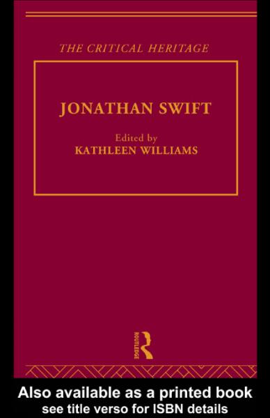 Jonathan Swift: The Critical Heritage