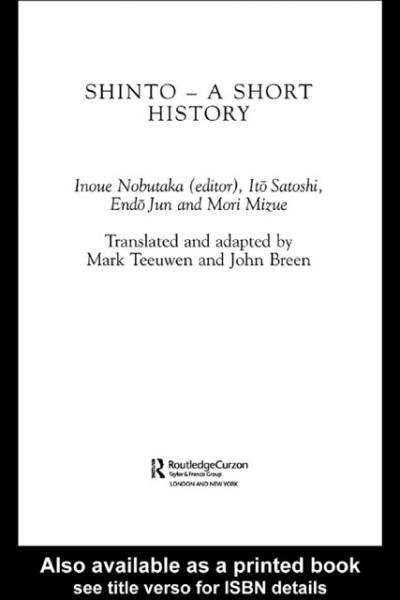 Shinto: A Short History