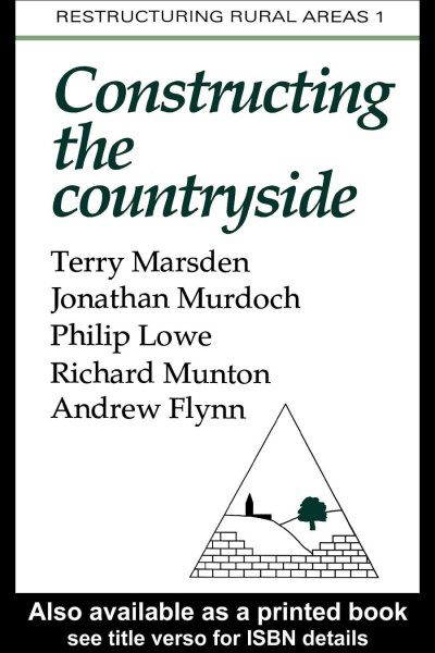 Constructuring The Countryside: An Approach To Rural Development