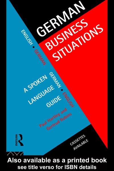 German Business Situations: A spoken language guide