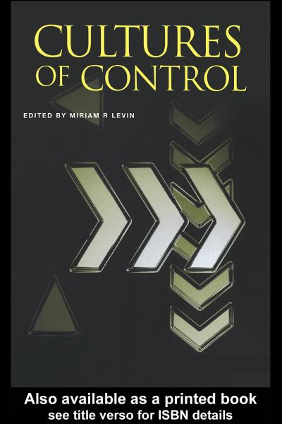 Cultures of Control