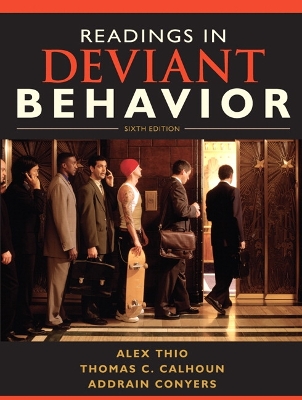 Readings in Deviant Behavior 6th edition