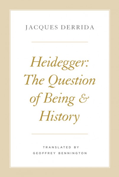 Heidegger: The Question of Being and History