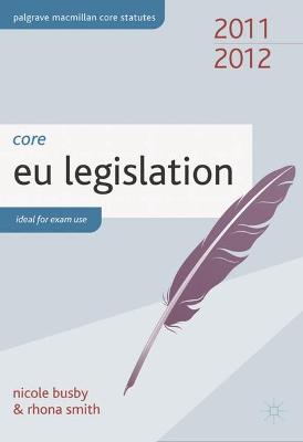 Core EU Legislation 2011-12