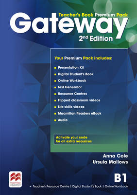 Gateway 2nd Edition B1 Teacher's Book Premium Pack 2nd Revised edition