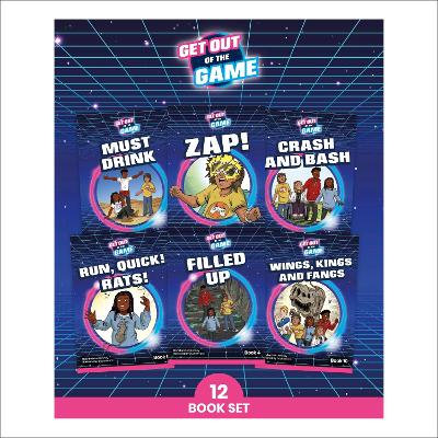 Phonic Books Get Out of the Game: Adjacent consonants and consonant digraphs, suffixes -ed and -ing