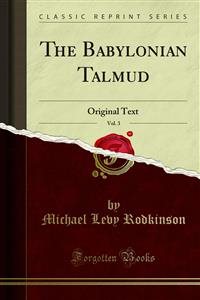 Babylonian Talmud: Original Text
