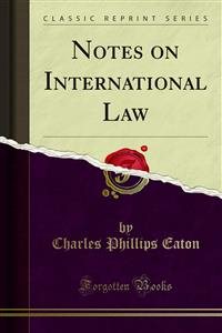 Notes on International Law