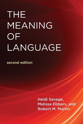 Meaning Of Language second edition