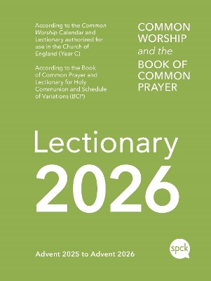 Common Worship Lectionary spiral-bound 2026: Church of England Liturgical Calendar with the Book of Common Prayer  (Includes Daily Readings and Service Planning Guide in a Compact, Portable Size)