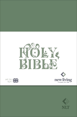NLT Holy Bible: New Living Translation, British Text Version in Green Soft-tone Flexiback  Binding