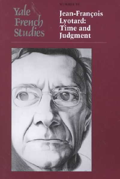 Jean-Francois Lyotard: Time and Judgment