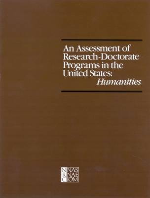 Assessment of Research-Doctorate Programs in the United States: Humanities