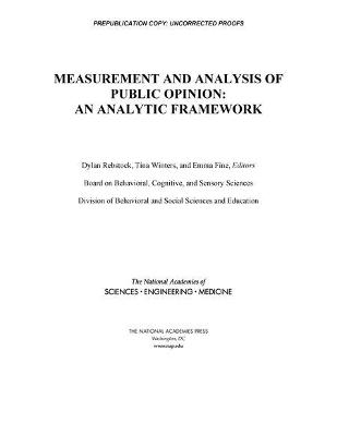 Measurement and Analysis of Public Opinion: An Analytic Framework