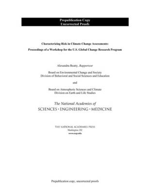 Characterizing Risk in Climate Change Assessments: Proceedings of a Workshop