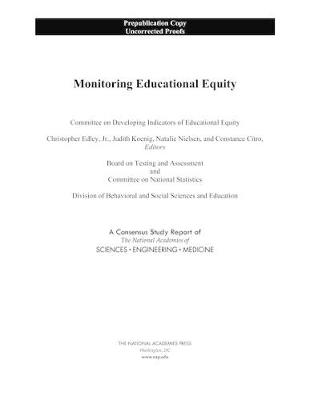 Monitoring Educational Equity