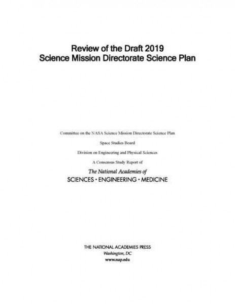 Review of the Draft 2019 Science Mission Directorate Science Plan