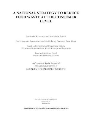 National Strategy to Reduce Food Waste at the Consumer Level