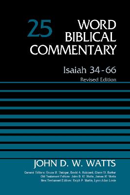 Isaiah 34-66, Volume 25: Revised Edition Revised edition