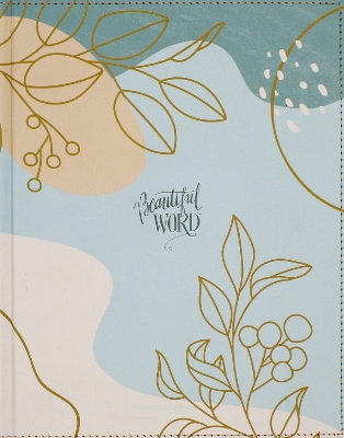 NIV, Beautiful Word Coloring Bible, Large Print, Leathersoft over Board, Teal: Hundreds of Verses to Color
