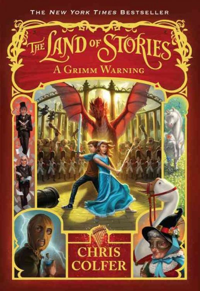 Land of Stories: A Grimm Warning: A Grimm Warning Large type / large print edition