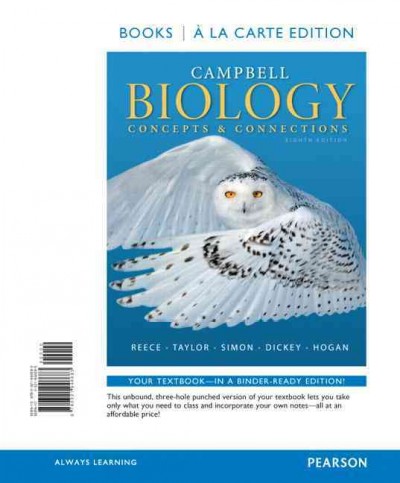 Campbell Biology: Concepts & Connections 8th ed.