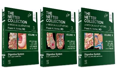 Netter Collection of Medical Illustrations: Digestive System Package 3rd edition
