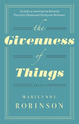 Givenness Of Things