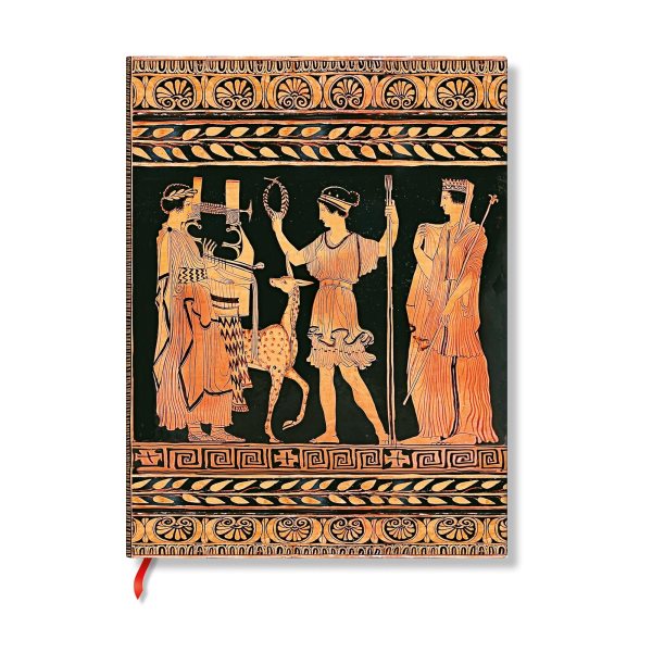Gathering of Deities (Ancient Greek Pottery) Ultra Unlined Softcover Flexi  Journal (Elastic Band Closure)