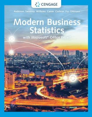 Modern Business Statistics with Microsoft (R) Excel (R) 7th edition