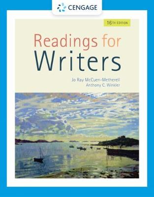 Readings for Writers (with APA 2019 Update Card) 16th edition