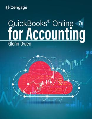 Using QuickBooksÂ® Online for Accounting 2024 7th edition