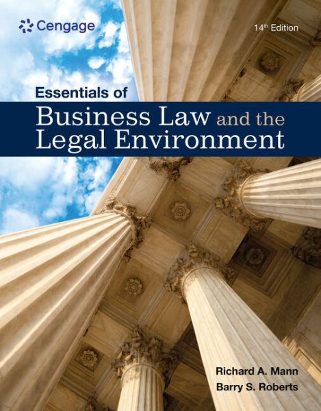 Essentials of Business Law and the Legal Environment 14th edition