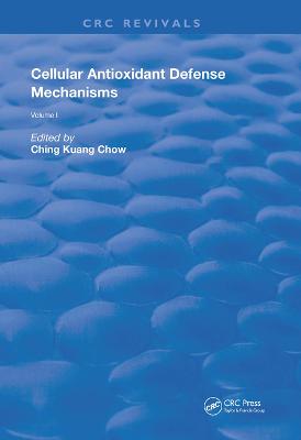Cellular Antioxidant Defense Mechanisms