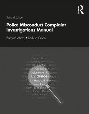 Police Misconduct Complaint Investigations Manual 2nd edition