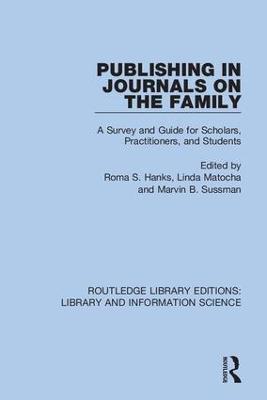 Publishing in Journals on the Family: Essays on Publishing