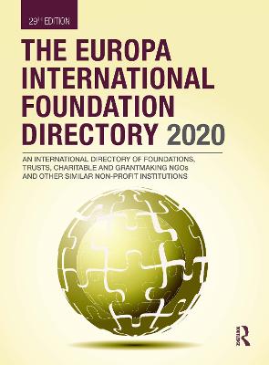 Europa International Foundation Directory 2020 29th edition