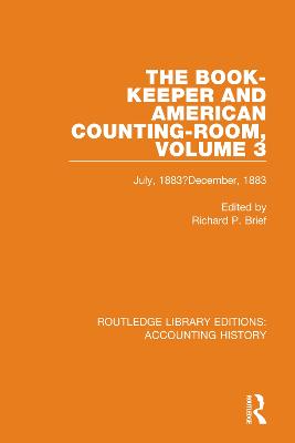 Book-Keeper and American Counting-Room Volume 3: July, 1883December, 1883