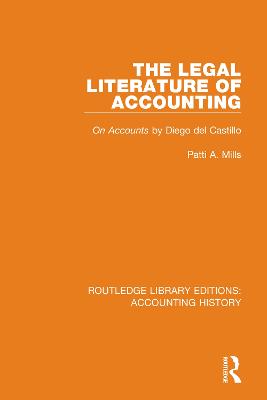 Legal Literature of Accounting: On Accounts by Diego del Castillo