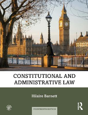Constitutional and Administrative Law 14th edition