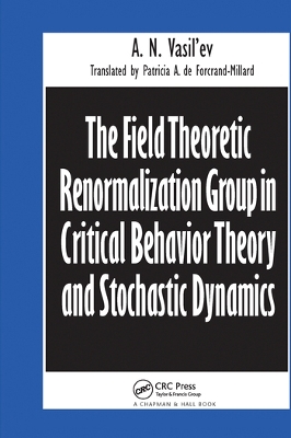 Field Theoretic Renormalization Group in Critical Behavior Theory and  Stochastic Dynamics
