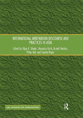 International Arbitration Discourse and Practices in Asia