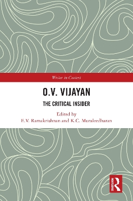 O. V. Vijayan: The Critical Insider