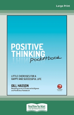 Positive Thinking Pocketbook: Little Exercises for a Happy and Successful Life Large type / large print edition