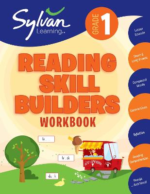 1st Grade Reading Skill Builders Workbook: Letters and Sounds, Short and Long Vowels, Compound Words, Contractions,  Syllables, Reading Comprehension, Plurals, and More