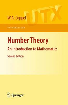 Number Theory: An Introduction to Mathematics 2nd ed. 2009