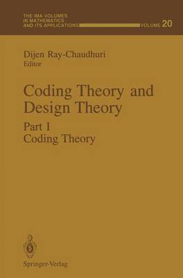Coding Theory and Design Theory: Workshop : Papers