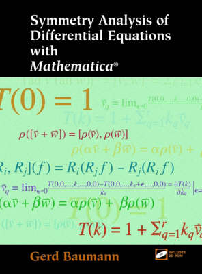 Symmetry Analysis of Differential Equations with Mathematica®