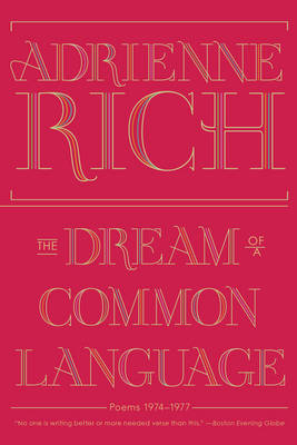 Dream of a Common Language: Poems 1974-1977